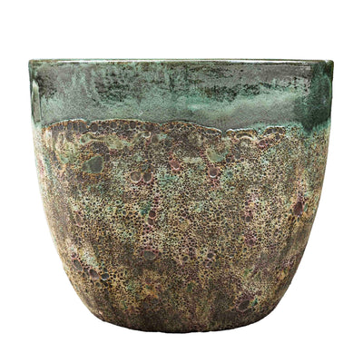 Atlantic Light Green Glazed Pot