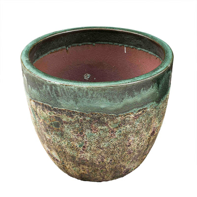 Atlantic Light Green Glazed Pot