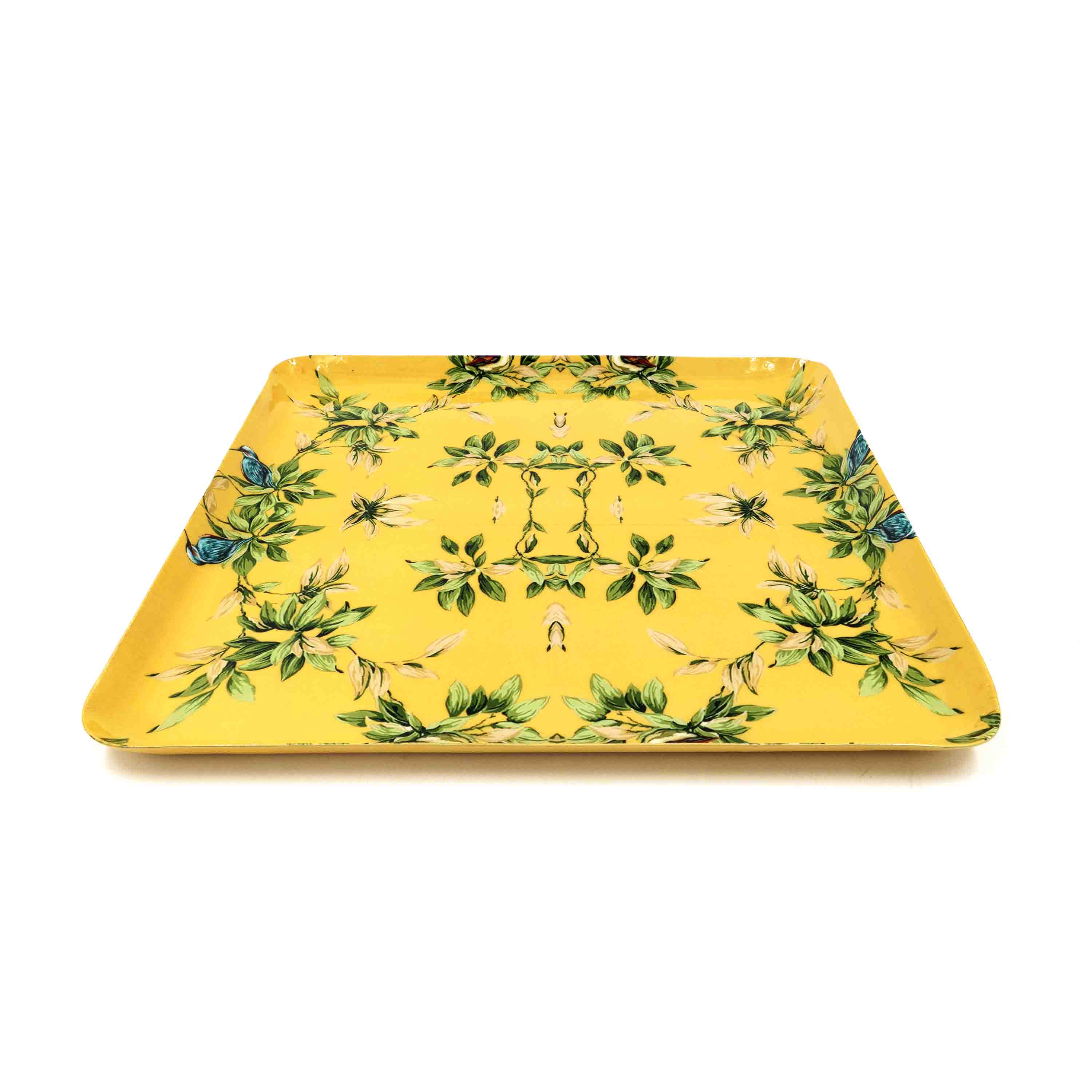 Sunkissed Trellis Metal Tray