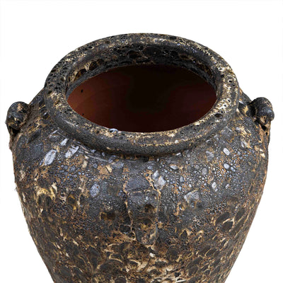 Atlantic Glazed Black Pot