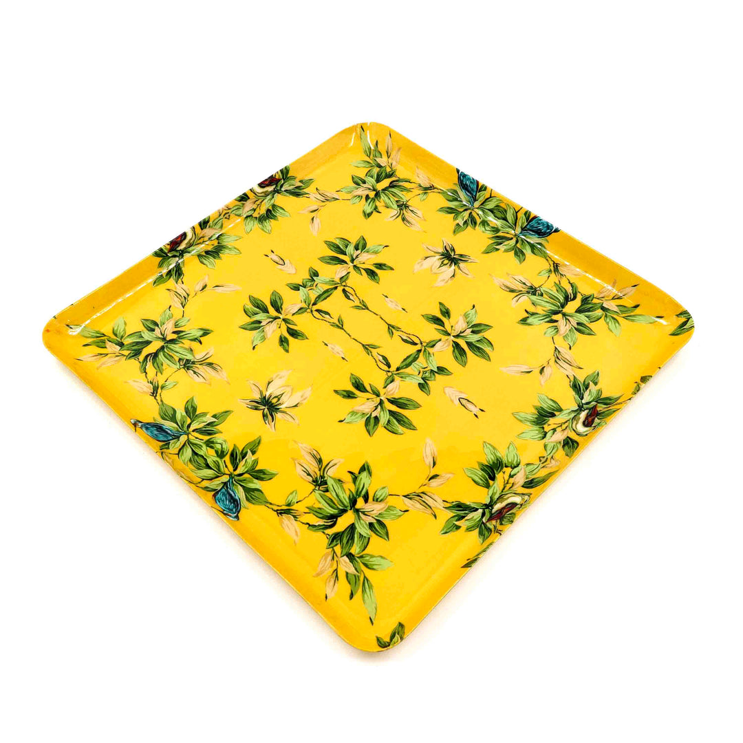 Sunkissed Trellis Metal Tray
