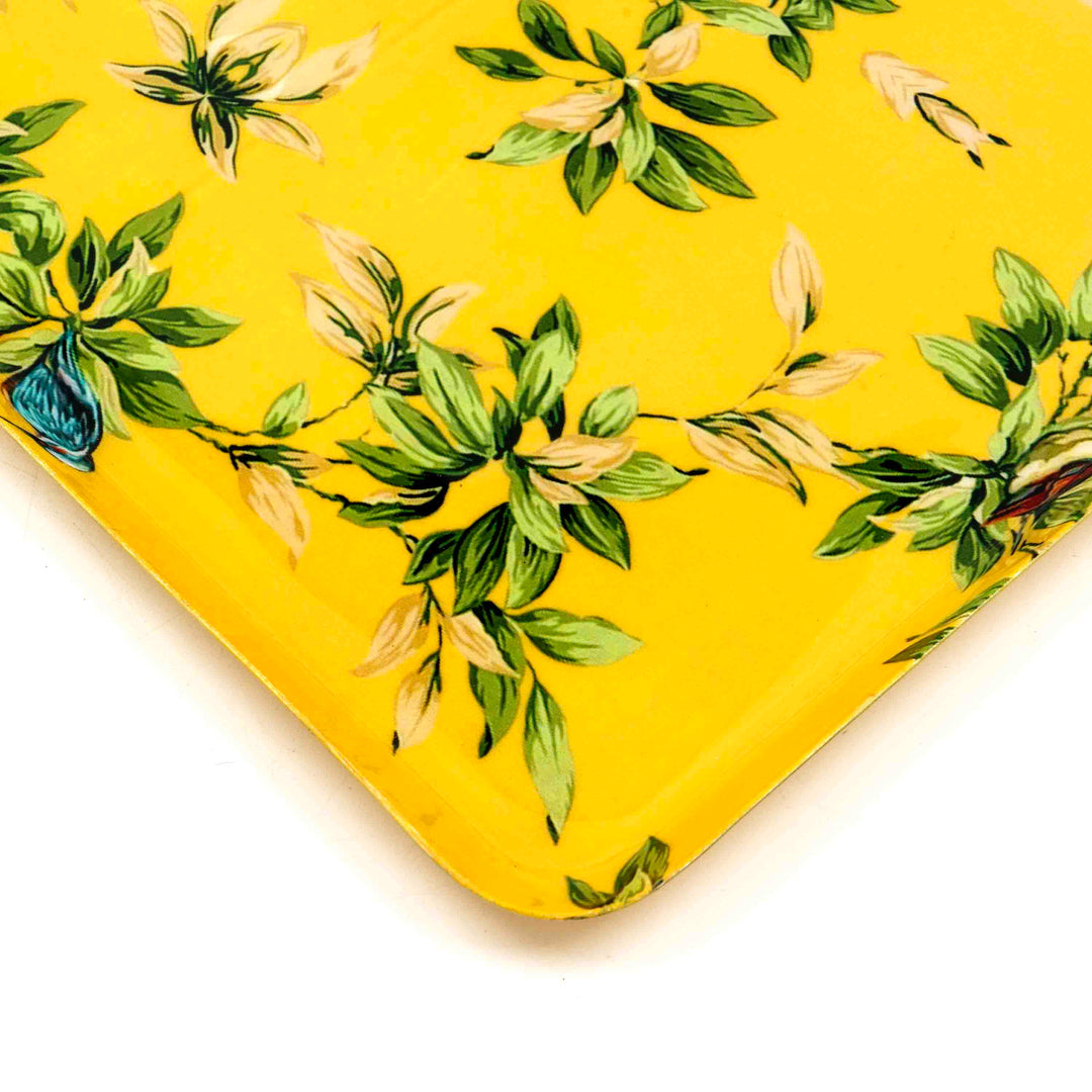 Sunkissed Trellis Metal Tray