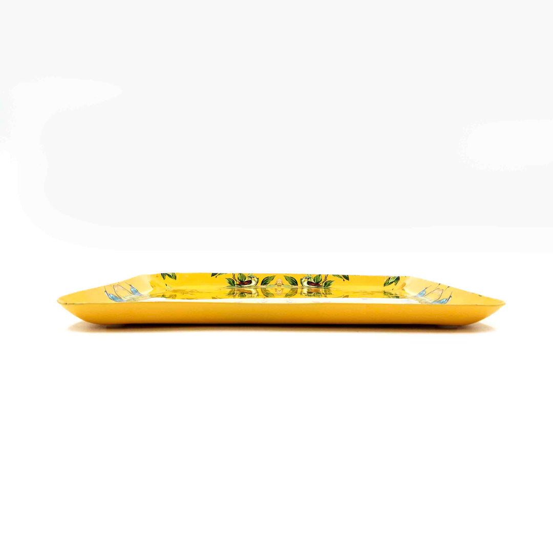 Sunkissed Trellis Metal Tray