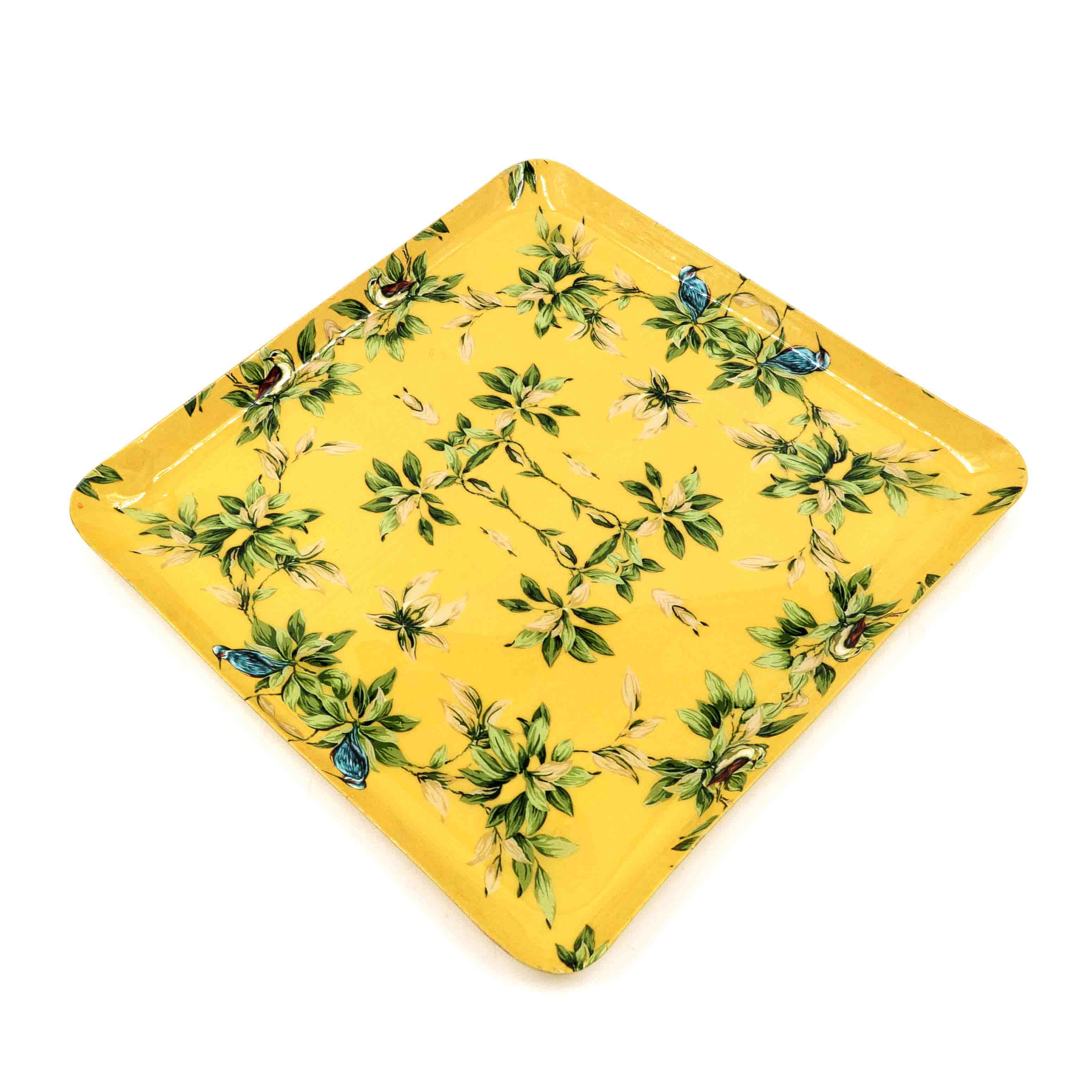 Sunkissed Trellis Metal Tray