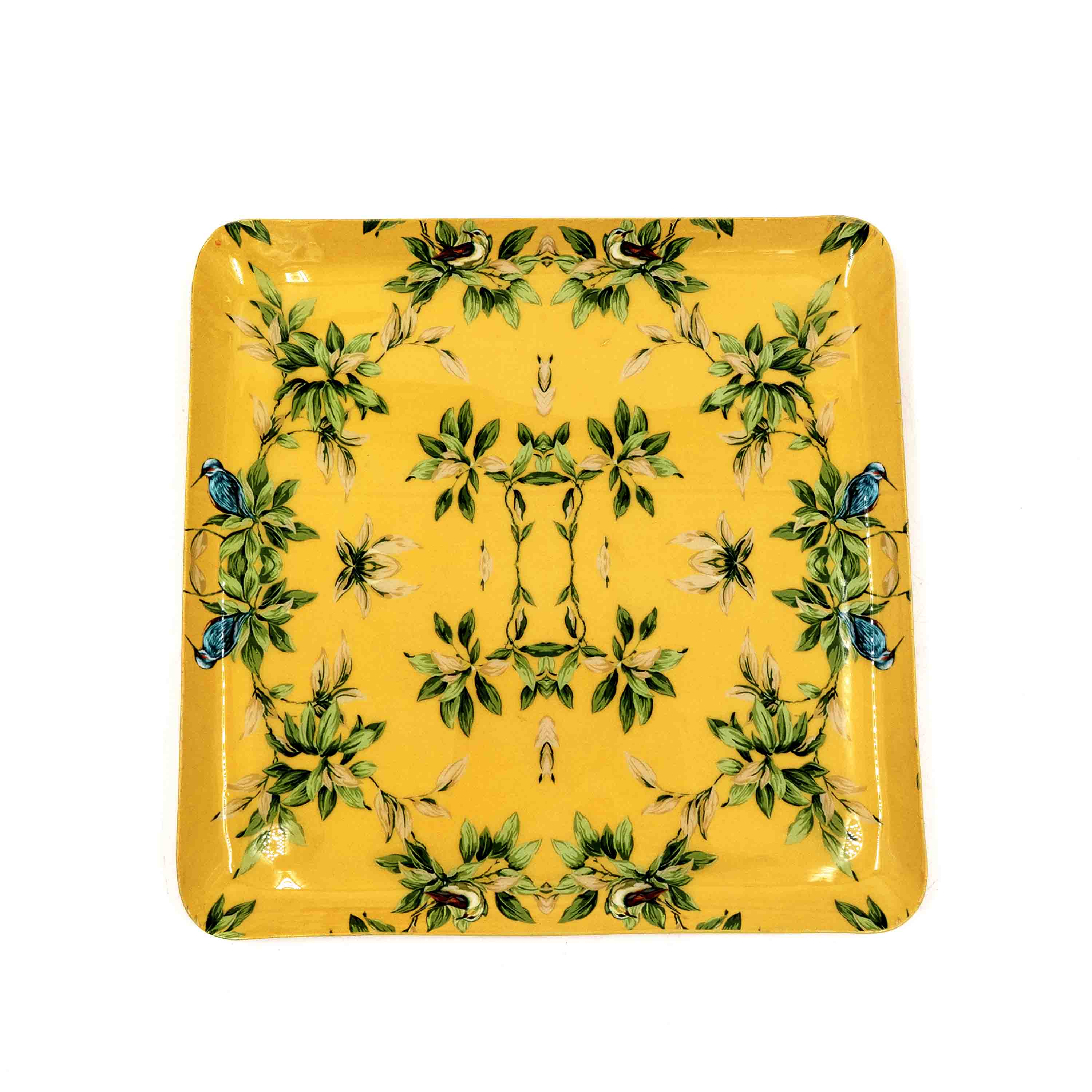 Sunkissed Trellis Metal Tray
