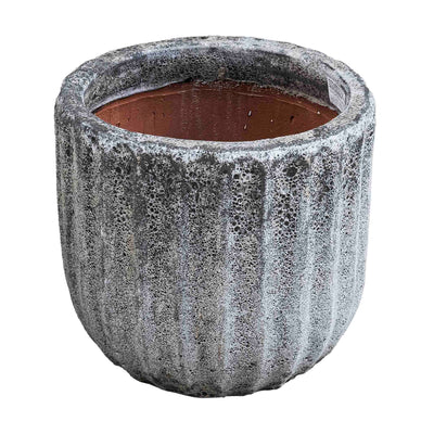 Atlantic Glazed Cylindrical Pot