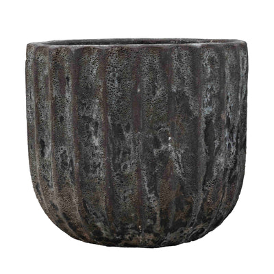 Atlantic Glazed Cylindrical Pot