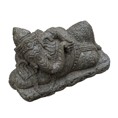 Reclining Ganesha Handcarved Sculpture