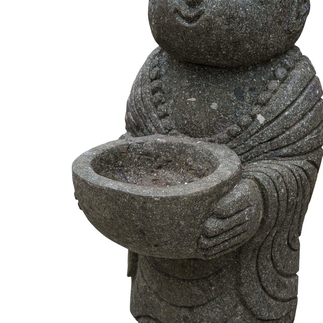 Jizo Statue with Pot