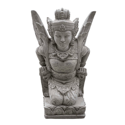 Handcarved Stone Angel Sculpture
