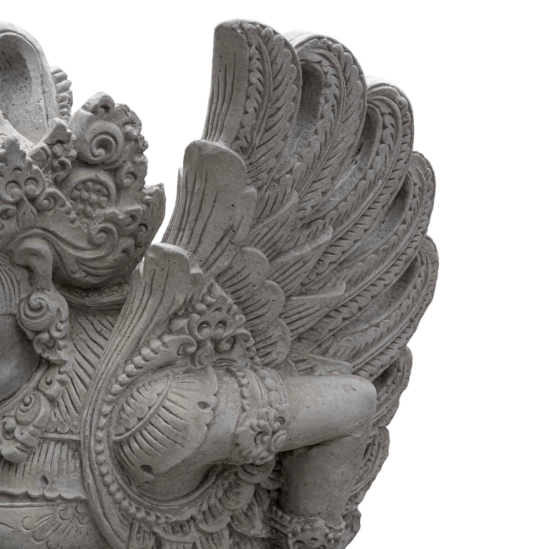 Handcarved Stone Angel Sculpture