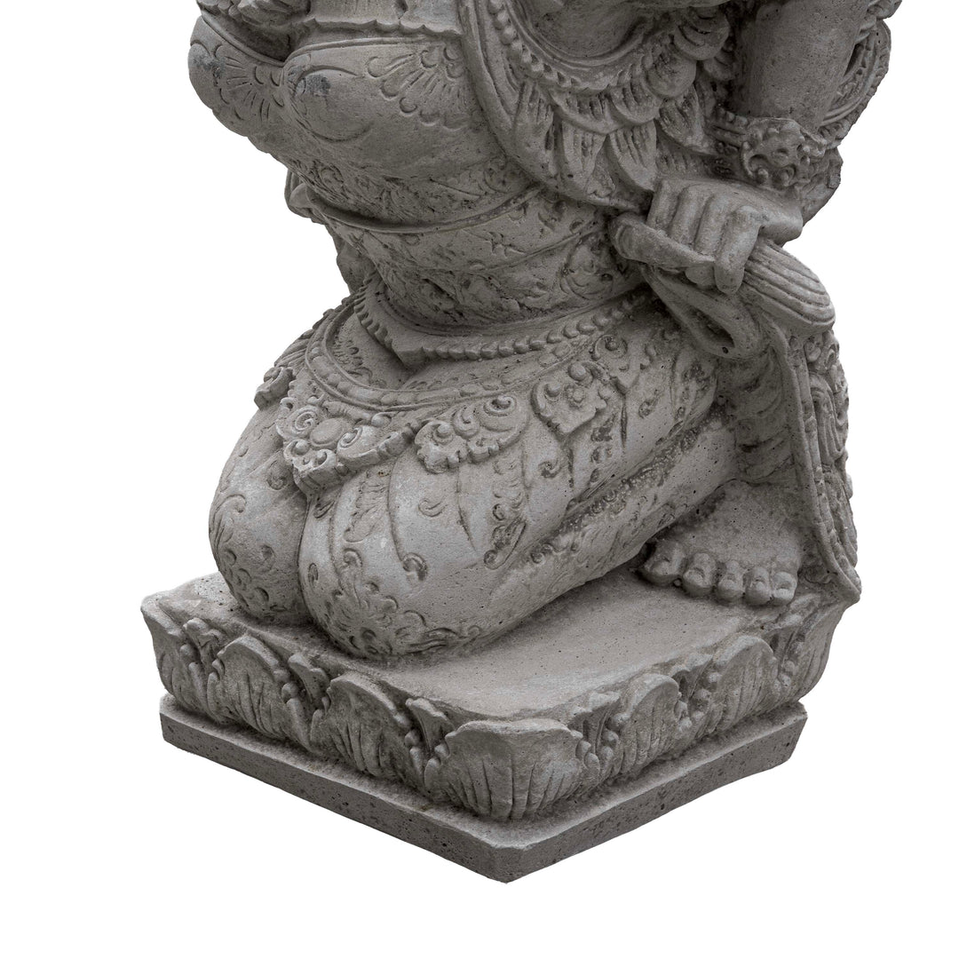 Handcarved Stone Angel Sculpture