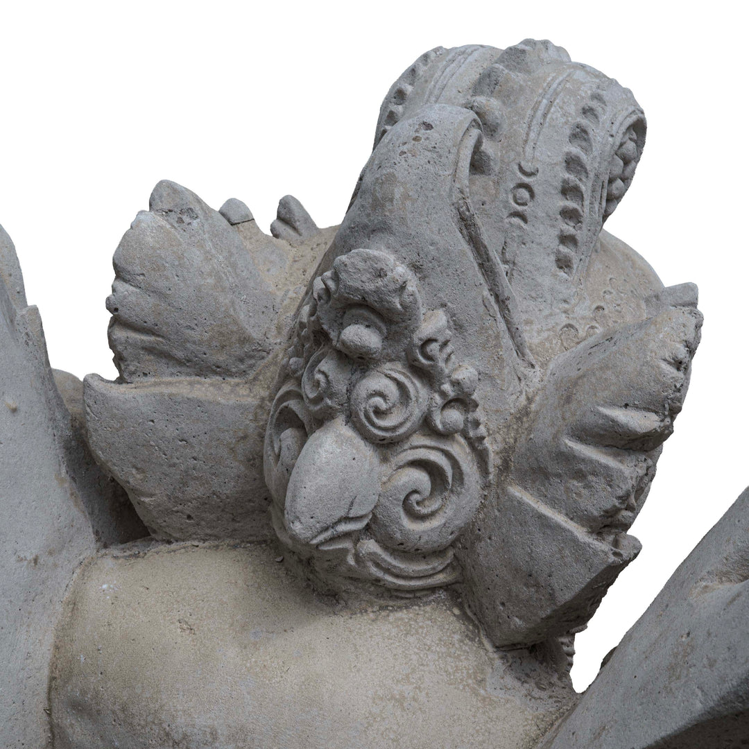 Handcarved Stone Angel Sculpture
