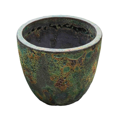 Green Atlantic Glazed Pot