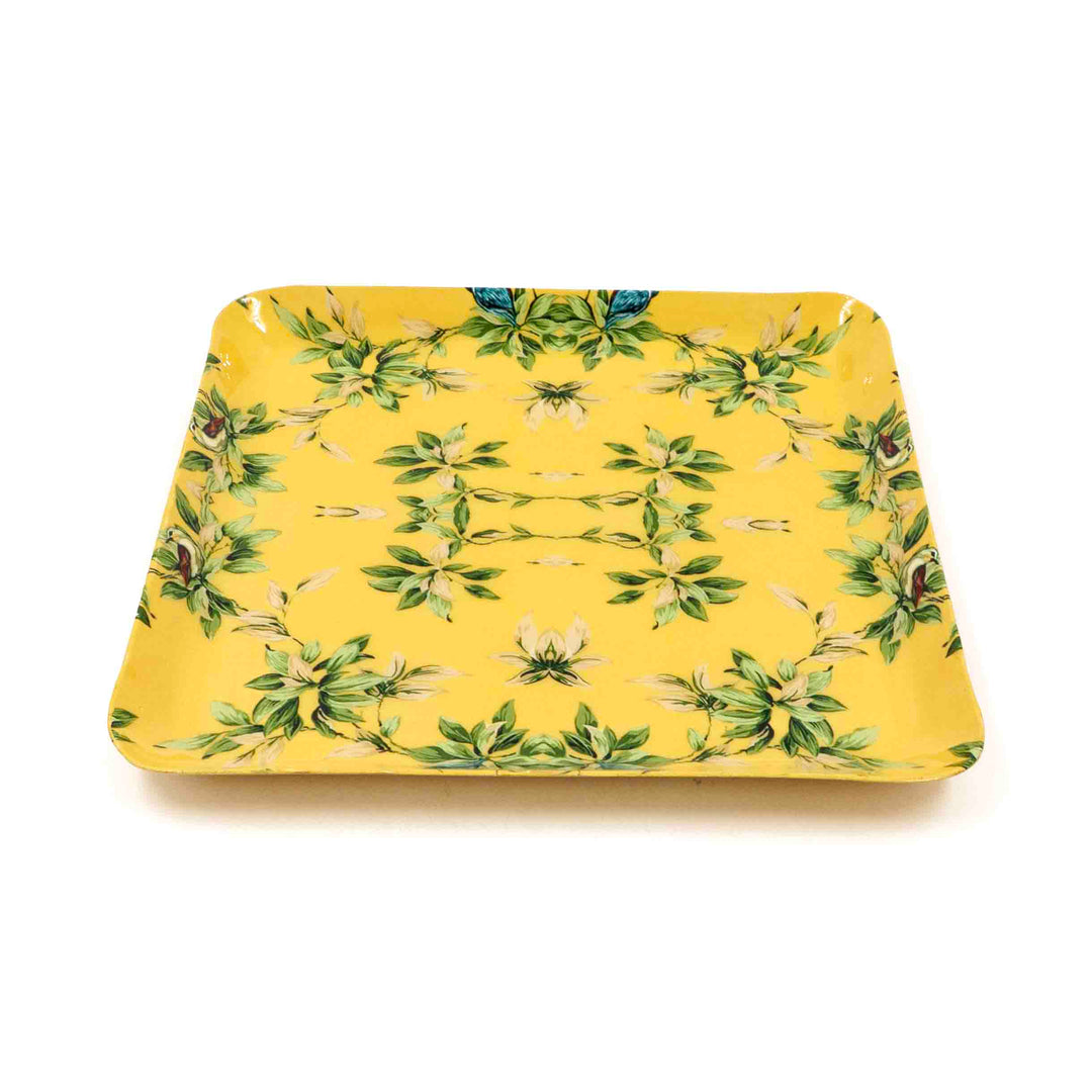 Sunkissed Trellis Metal Tray