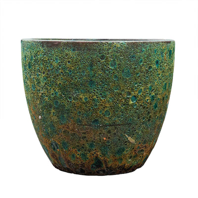 Green Atlantic Glazed Pot