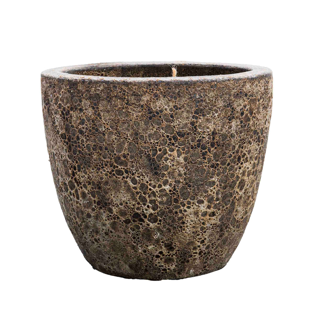 Atlantic Glazed Beige Pot