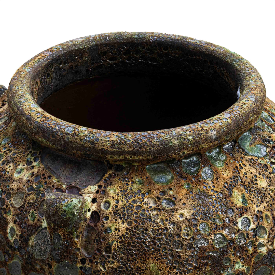 Atlantic Glazed Brown Pot