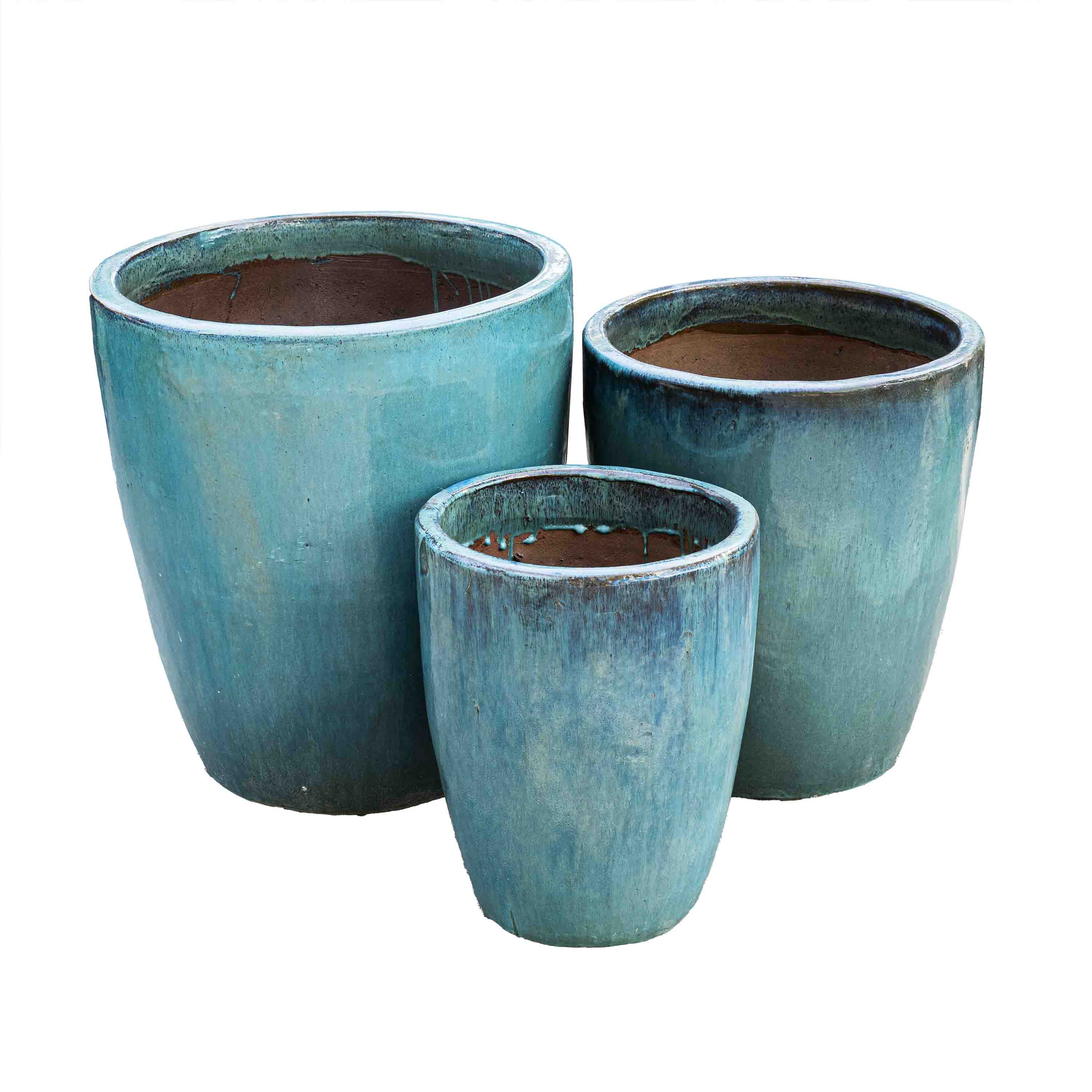 Buy Pots and Planters | Outdoor Glazedonaco Plane Pot | Shop At Beruru