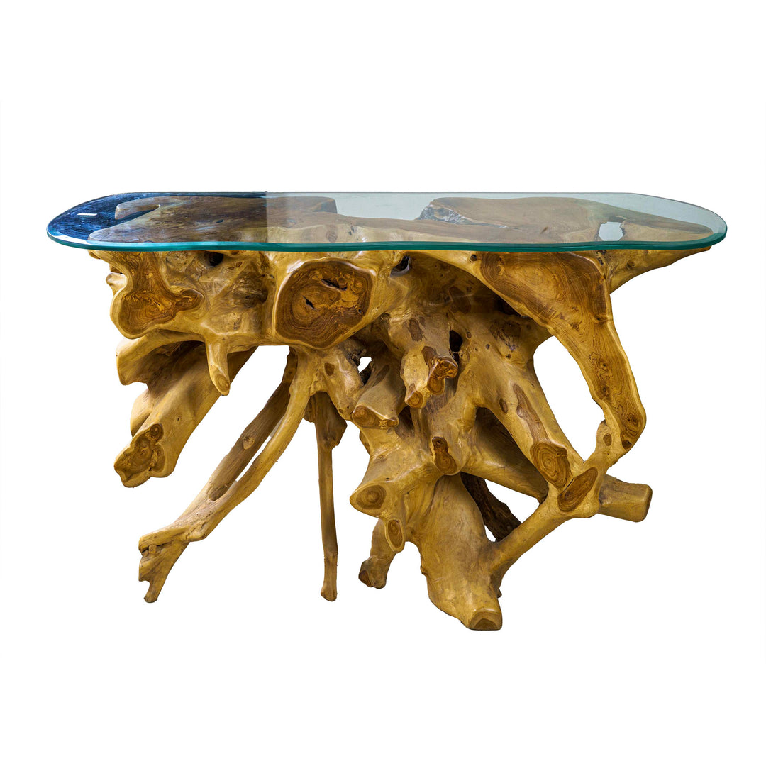 Colette Console with Glass