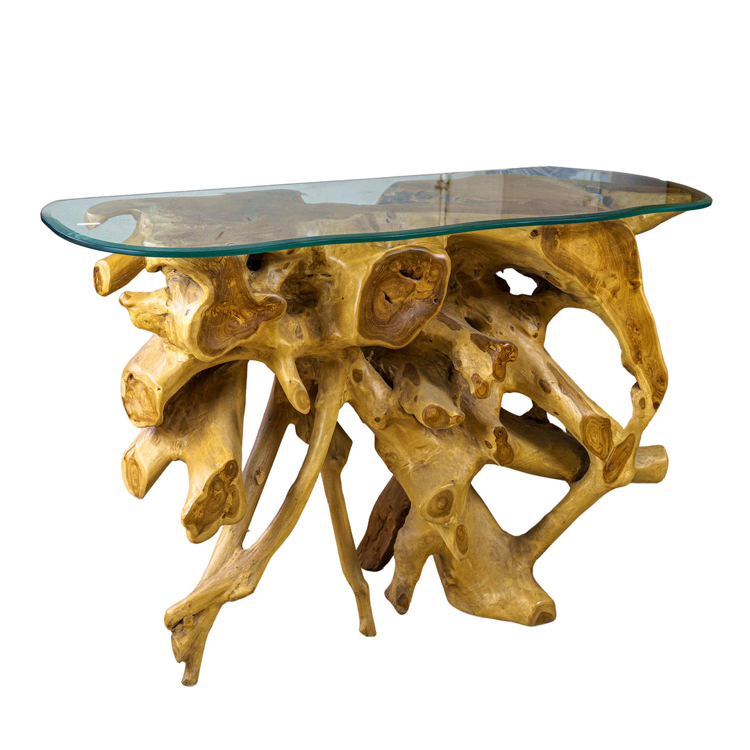 Colette Console with Glass