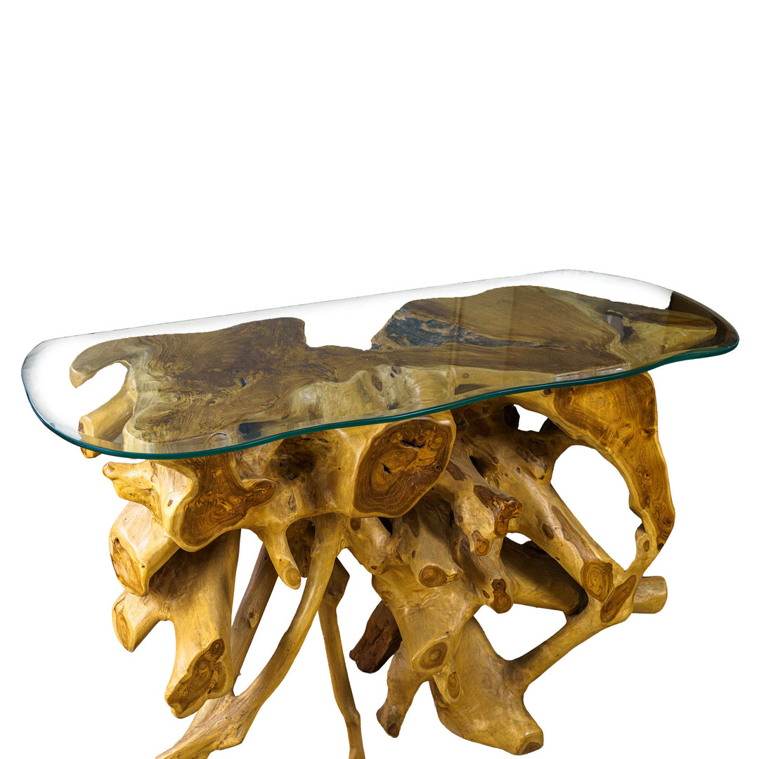 Colette Console with Glass
