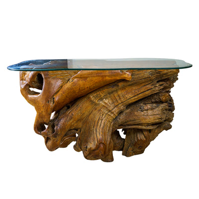 Colette Console with Glass