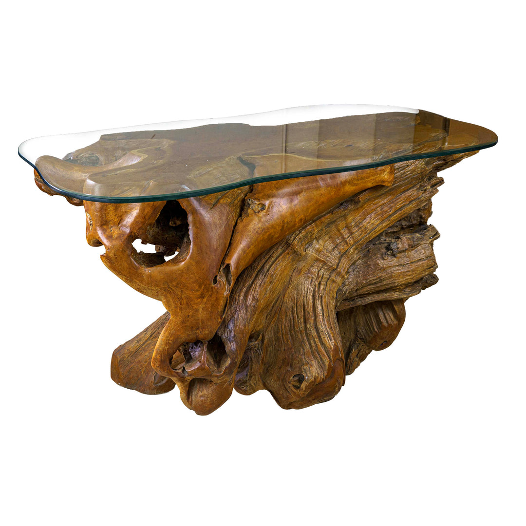 Colette Console with Glass