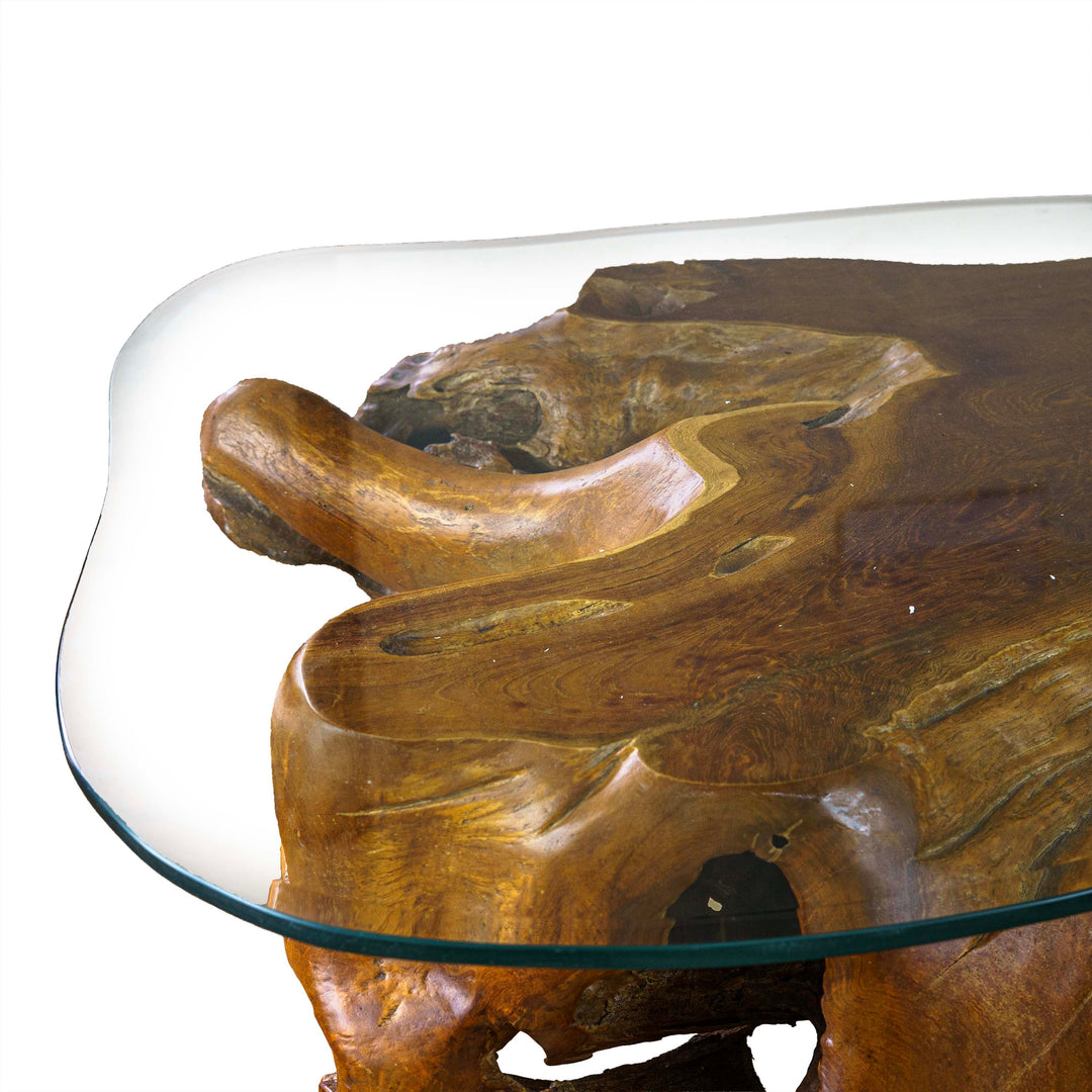 Colette Console with Glass