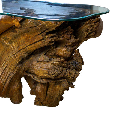 Colette Console with Glass