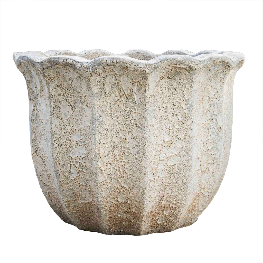 Atlantic Glazed Curved Pot