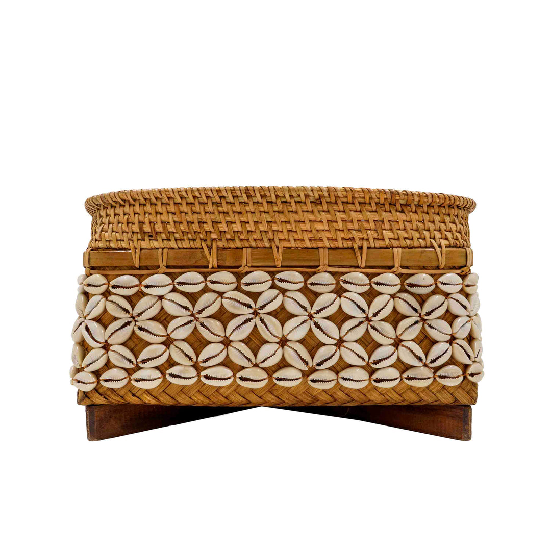 Decorative Rattan Organiser