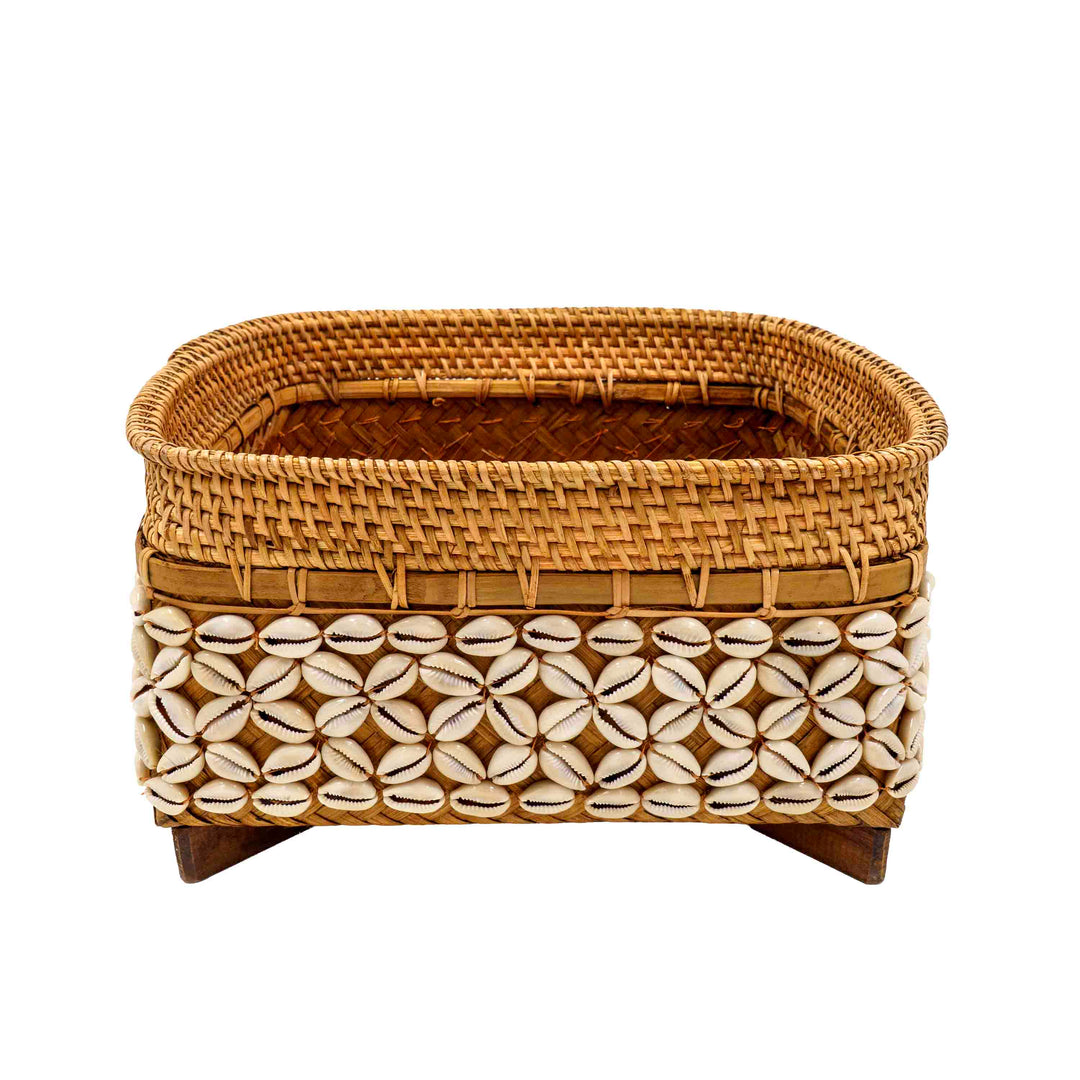 Decorative Rattan Organiser