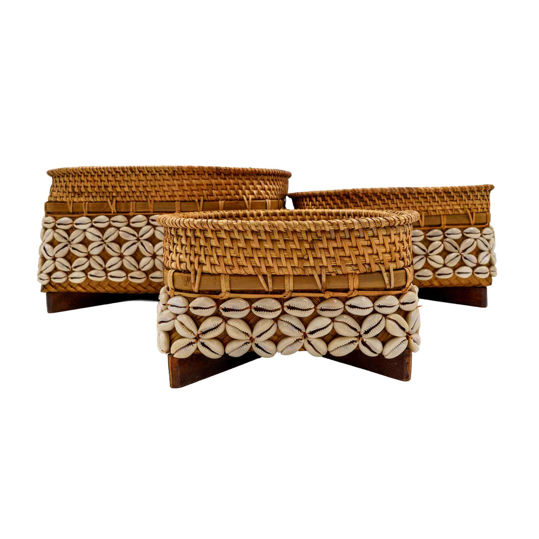 Decorative Rattan Organiser