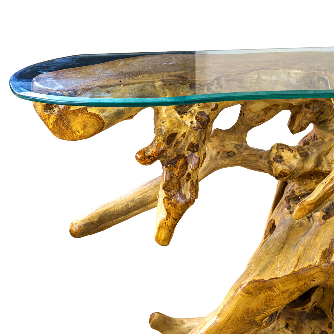 Colette Console with Glass