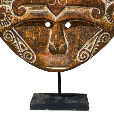 Handcarved Wooden Tribal Mask