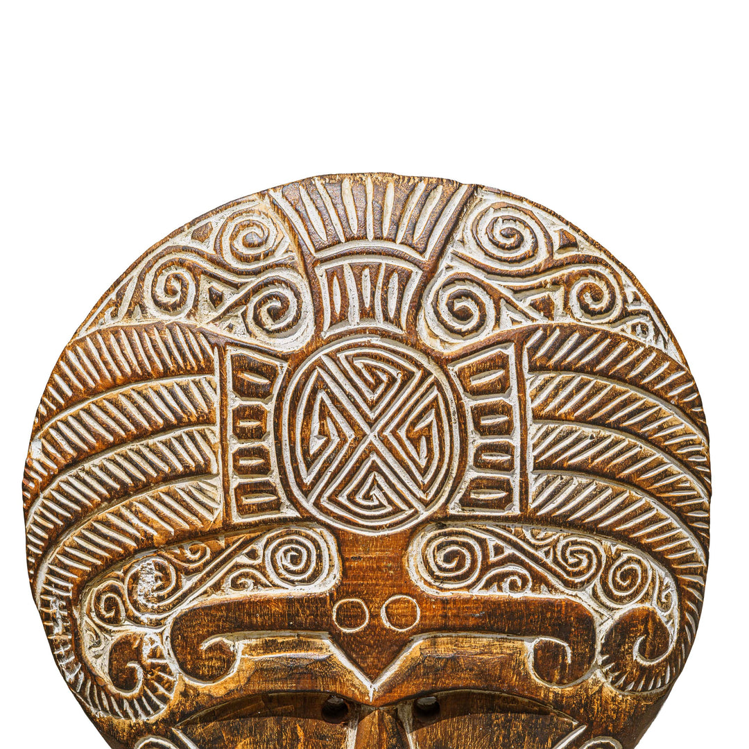 Handcarved Wooden Tribal Mask