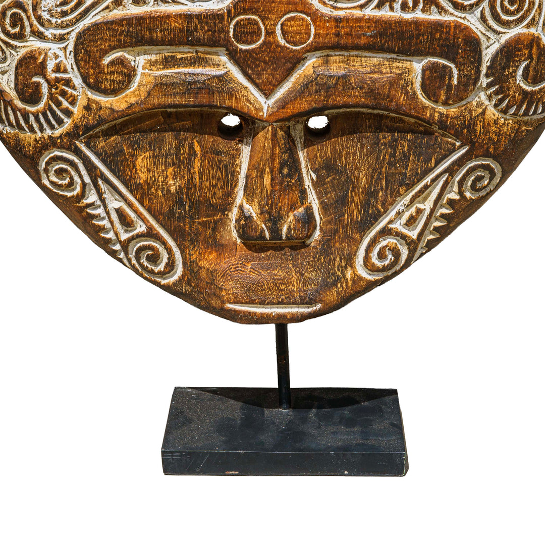 Handcarved Wooden Tribal Mask