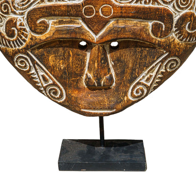 Handcarved Wooden Tribal Mask