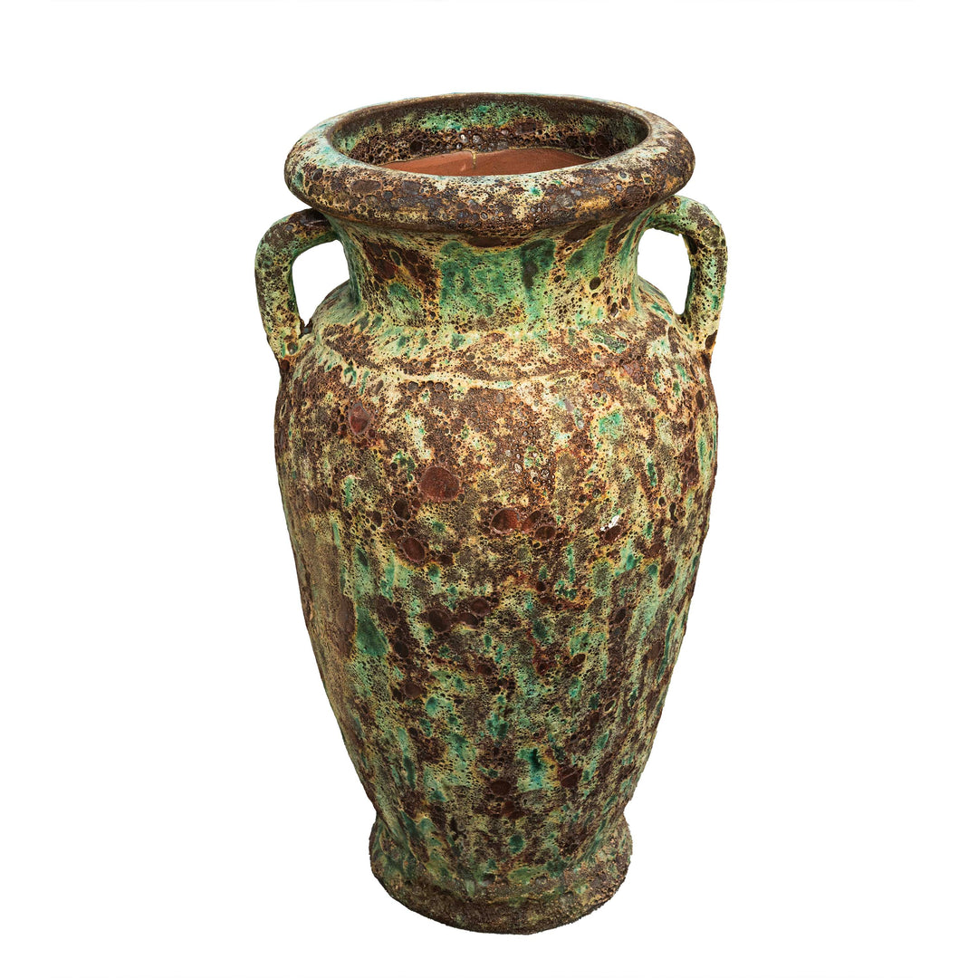 Atlantic Glazed Greenish Pot