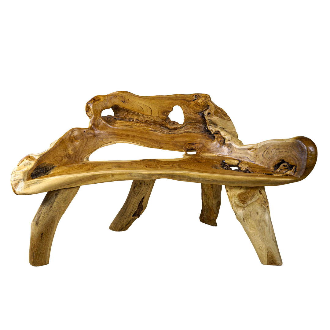 Colette Teak Wood Bench