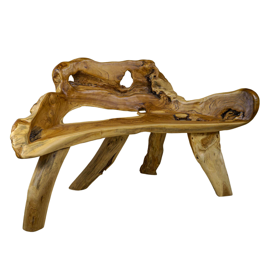 Colette Teak Wood Bench