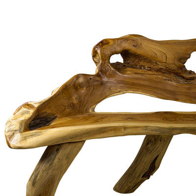 Colette Teak Wood Bench