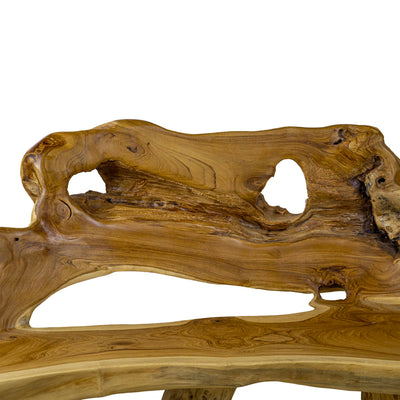 Colette Teak Wood Bench