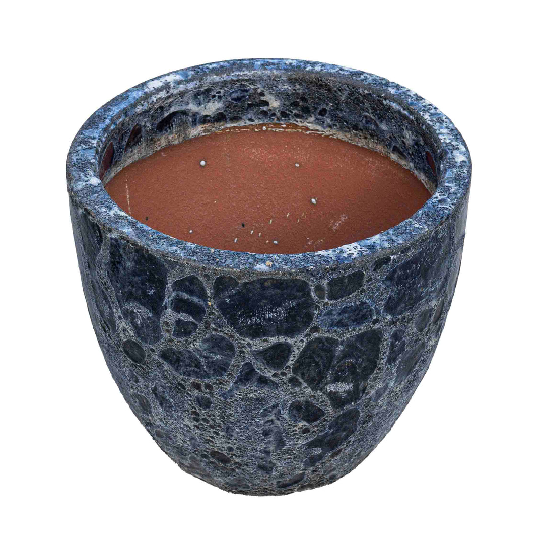 Atlantic Glazed Blue Pot