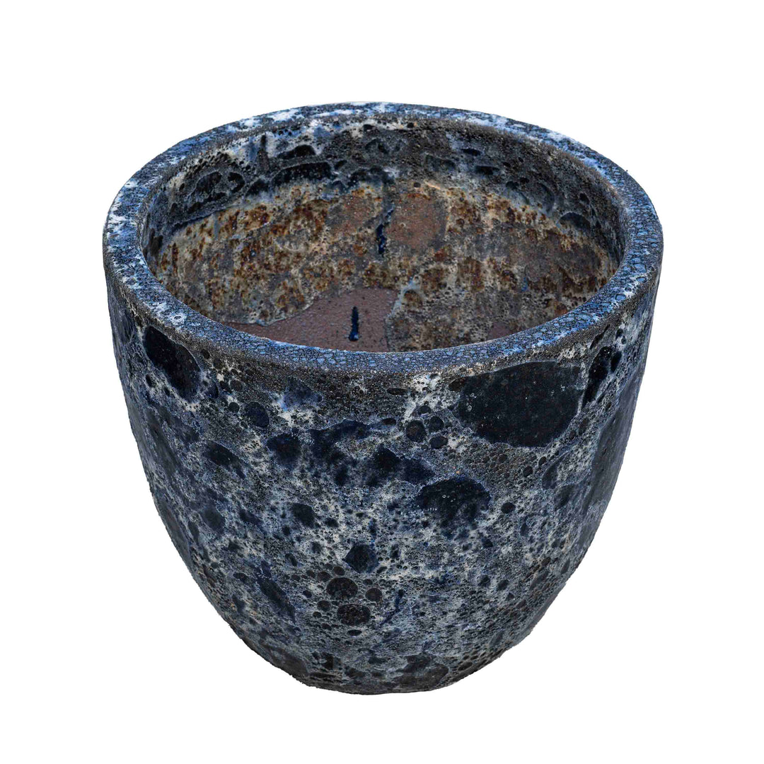 Atlantic Glazed Blue Pot