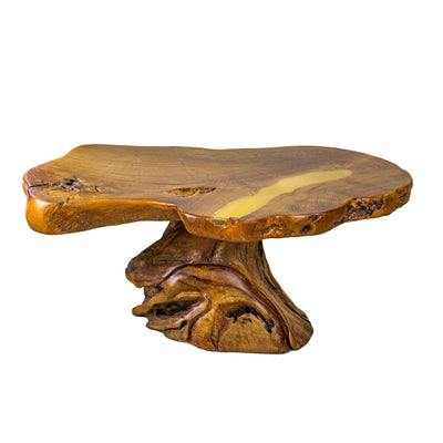 Colette Coffee Table with Long Resin