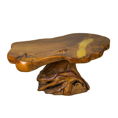 Colette Coffee Table with Long Resin