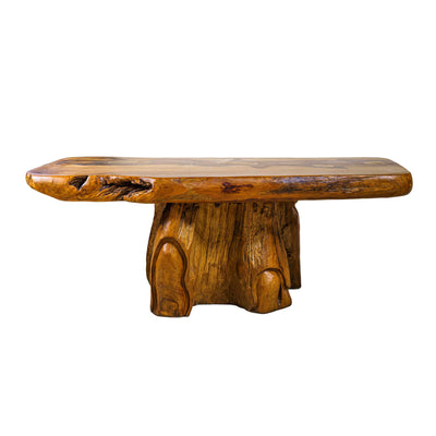 Colette Coffee Table with Long Resin