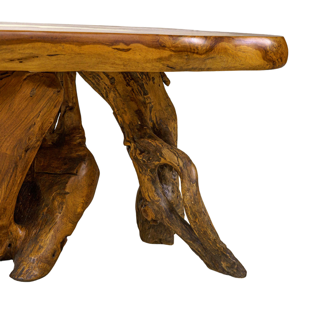 Colette Coffee Table with Long Resin